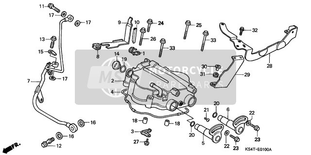 19034MB3000, Grommet, Radiator Setting, Honda, 3